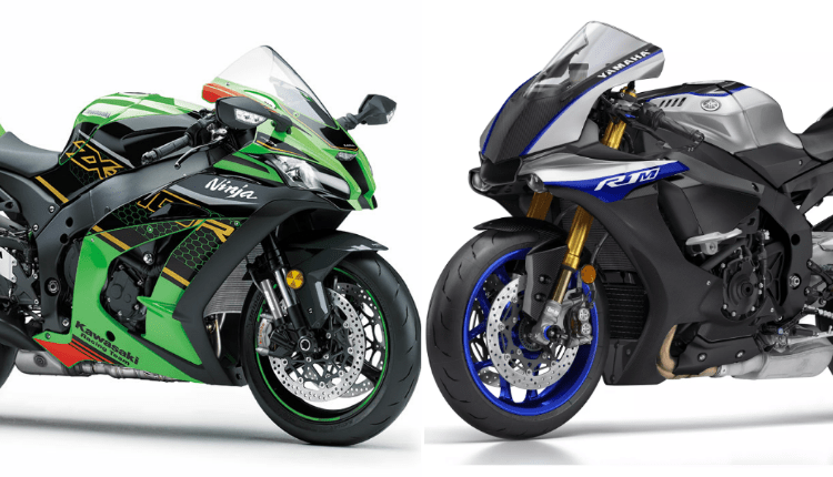 Kælder hjemmelevering Tomhed Kawasaki Ninja ZX10R vs Yamaha R1M Quick Comparison,Price, Mileage