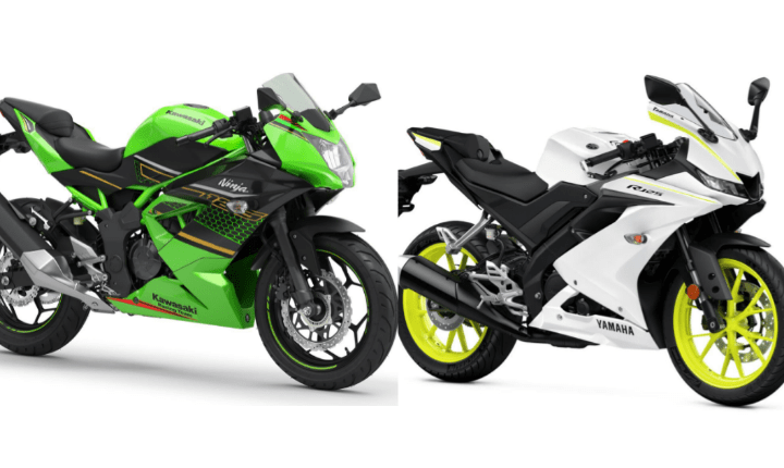 spontan mærke navn tilbage 2020 Kawasaki Ninja 125 Vs Yamaha YZF-R125, Premium 125CC Bikes